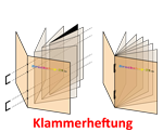 Abizeitung mit Klammer- bzw. Drahtheftung besonders günstig von Druckshop-24.de