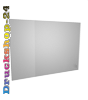 Blickdichter Aufkleber Blockout in Frei-Form (eine Stanzform möglich), 4/4 farbig beidseitig bedruckt