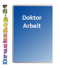 Doktorarbeit mit hochwertiger Hardcover-Bindung, 100-seitig<br>Umschlag blau