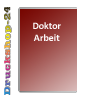 Doktorarbeit mit hochwertiger Hardcover-Bindung, 104-seitig<br>Umschlag bordeaux