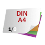 Durchschreibesätze DIN A4 quer, 4-fach, 1/0-farbig