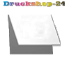 Faltblatt, gefalzt auf Quadrat 10,0 cm x 10,0 cm, horizontaler Mittelfalz, 4-seitig