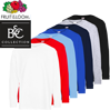 Langarmshirt Herren, Basic - mit EINER Druckposition