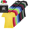 T-Shirt Damen farbig, Basic - mit EINER Druckposition