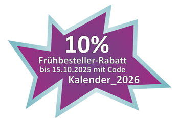 Kalender mit 10% Frühbesteller-Rabatt bestellen!