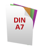 Durchschreibesätz DIN A7 hoch preiswert gedruckt von www.Druckshop-24.de