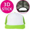 3D-bestickte Mesh Junior Vintage Snapback Caps von www.Druckshop-24.de