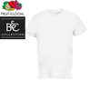 Weiße Basic Kinder T-Shirts im Digitaldruck preiswert gedruckt von www.Druckshop-24.de
