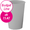 einwandige Trinkbecher in Standardausführung aus Pappe individuell bedruckt und günstig geliefert geliefert von www.Druckshop-24.de
