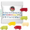 Fruchtgummi Lastwagen günstig geliefert von www.Druckshop-24.de