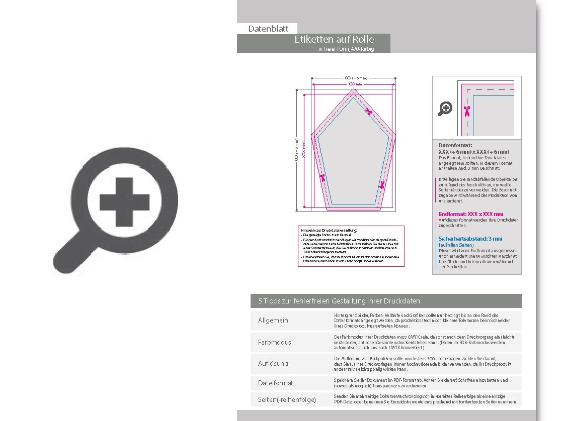 Product Bild hochwertige_beschreibbare_etiketten_auf_rolle_in_frei-form_(eine_stanzform_m__glich)