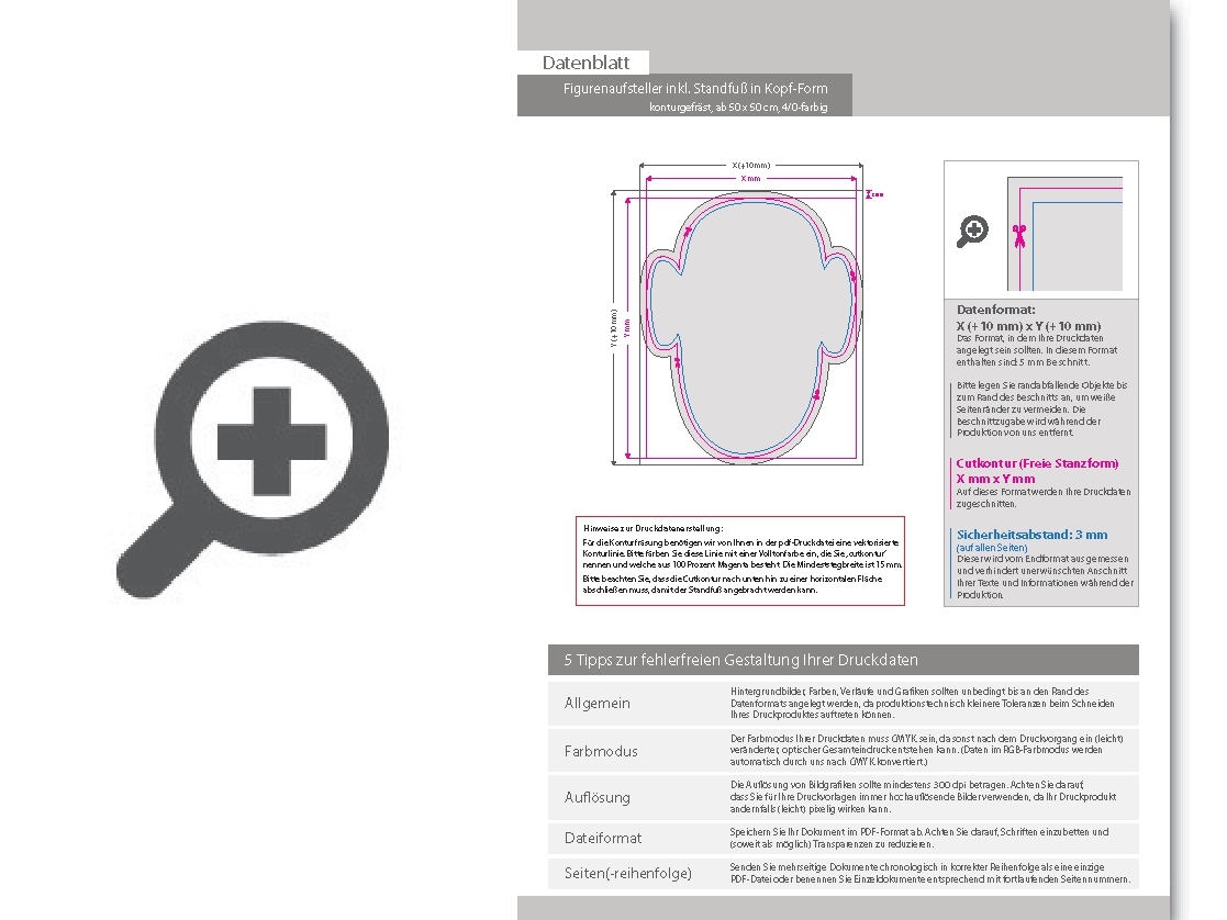 Product Bild figurenaufsteller_inkl__standfu___in_kopf-form_konturgefr__st__einseitig_4_0-farbig_bedruckt