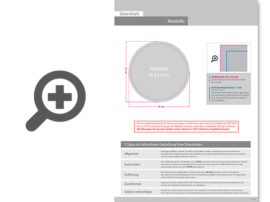 Product Bild medaille_siegertreppchen_bronze_mit_einseitiger_lasergravur