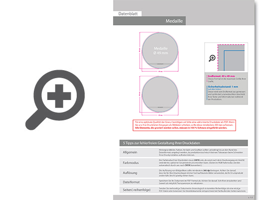 Product Bild medaille_klassisch_silber_mit_beidseitiger_lasergravur