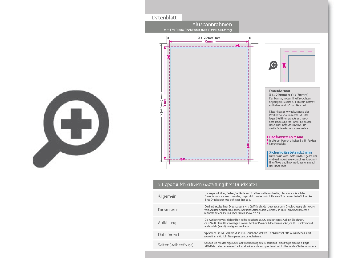 Product Bild nachhaltiges_textil_f__r_aluspannrahmen_mit_12_x_3_mm_flachkeder_(pvc-frei)__freie_gr____e__4_0-farbig_bedruckt