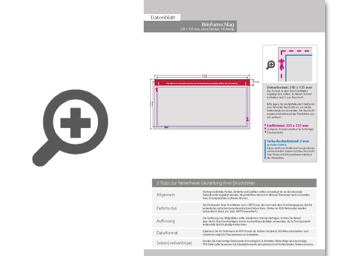 Product Bild briefumschlag_din_lang_kompakt_quer__haftklebend_ohne_fenster__einseitig_1_0_schwarz-_wei___bedruckt