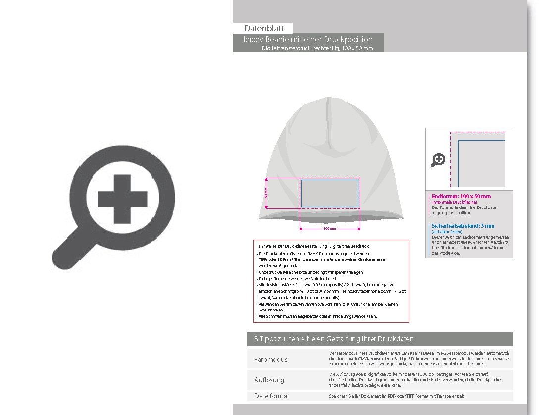 Product Bild jersey_beanie_mit_einer_druckposition