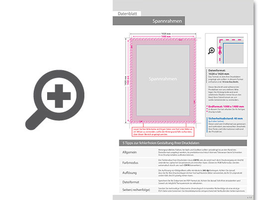Product Bild textil_f__r_spannrahmen_wandmontage__100_x_140_cm__4_0-farbig_bedruckt