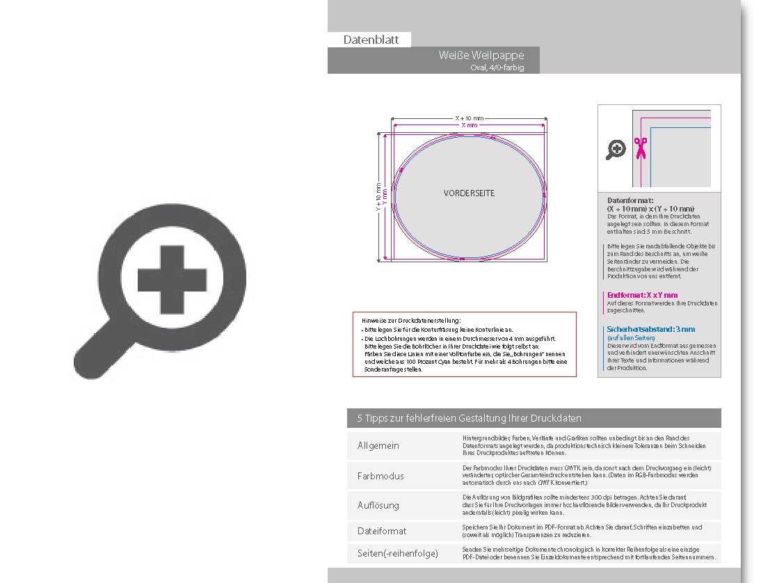 Product Bild wei__e_wellpappe_oval_(oval_konturgefr__st)___einseitig_4_0-farbig_bedruckt